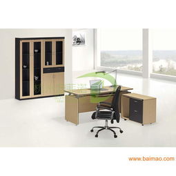 办公经理桌 中式板式中班桌精品家具公司必备024